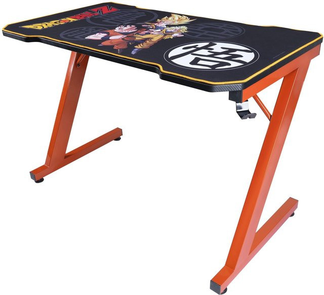 Subsonic Dragon Ball Z Gaming-Tisch im Gaming-Look aus Metall und PVC, B/T/H: 110 x 60 x 80 cm - Bild 1