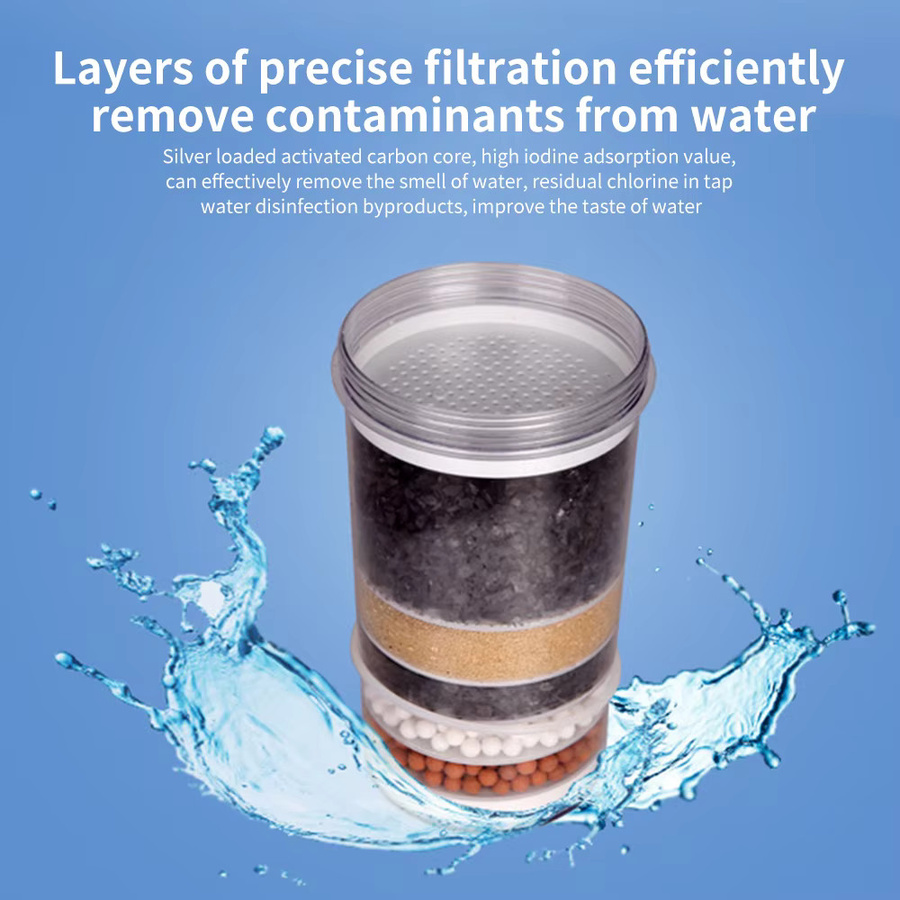 Aoresac Pur Plus Wasserfilter Ersatz mit 6-lagigem Kombinationsfilterelement für Spender - Bild 3