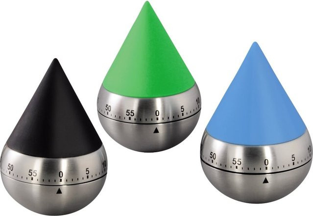 Küchentimer Enano von XavaX in Schwarz aus Metall - Bild 1