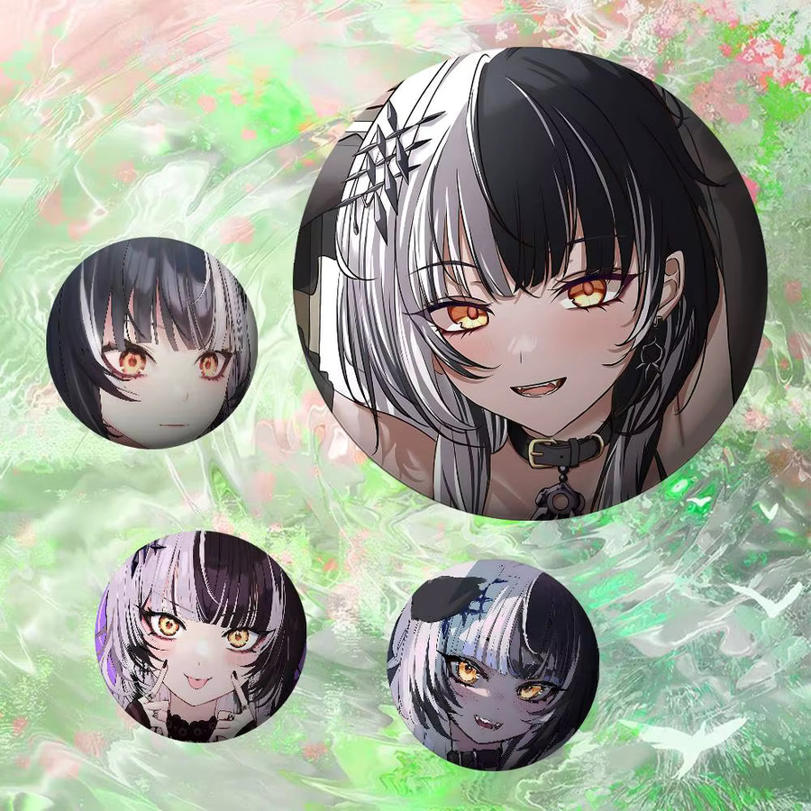 KAYOU Brosche, rund, Cartoon S-Shiori N-Novella - Bild 5