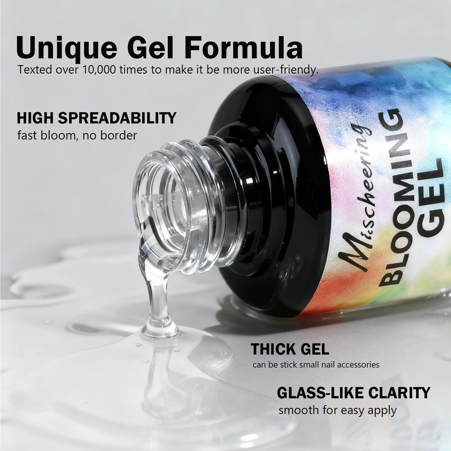 Misscheering Nagellack Gel, Klar, Glänzend, 8/15ml - Bild 3