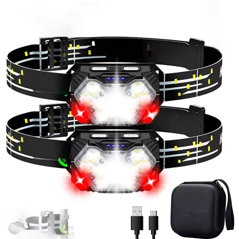 Heinast LED Scheinwerfer mit Motion Sensor, 2000 Lumen, USB aufladbar, Schwarz - Bild 7