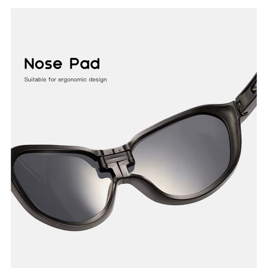 ZUXUB Sonnenbrille für Kinder, Vollrand, Kunststoff, black - Bild 2