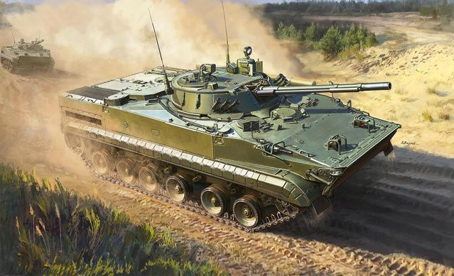 Zvezda BMP 3, Modell, 1:35 - Bild 1