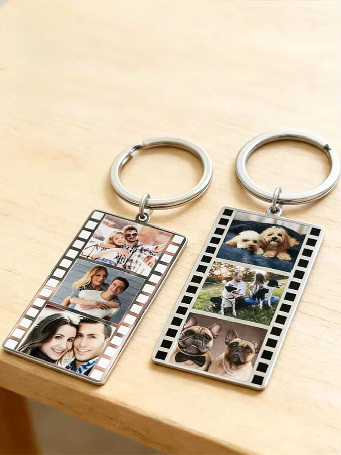 Schlüsselanhänger Edelstahl, Unisex - Bild 4