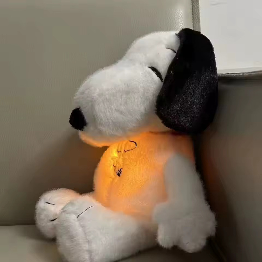 Bandai Snoopy Disney Baby-Atemberuhiger, Plüschtier, mit Musik und Licht - Bild 3