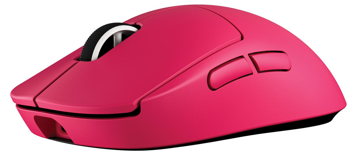 Logitech G PRO X SUPERLIGHT 2 Gaming-Maus, RF Wireless, 44000 DPI, 1 ms, Pink - Bild 1