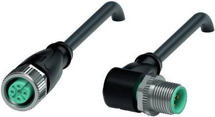 Pepperl+Fuchs Sensor-Aktor-Steckverbinder 240778-100004 konfektioniert, 5-polig, Schwarz, 20m - Bild 1