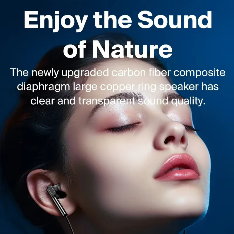EARDECO In-Ear-Kopfhörer mit 3,5 mm Jack oder USB-C, HiFi Stereo-Ohrhörer mit Bass und Mikrofon für Sport und Alltag - Bild 2