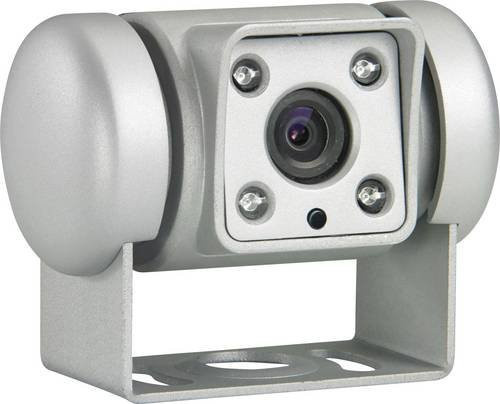 Dometic PerfectView CAM 45 NAV Kabel-Rückfahrkamera mit Spiegelfunktion, IR-Zusatzlicht und integrierter Heizung in Silber - Bild 1