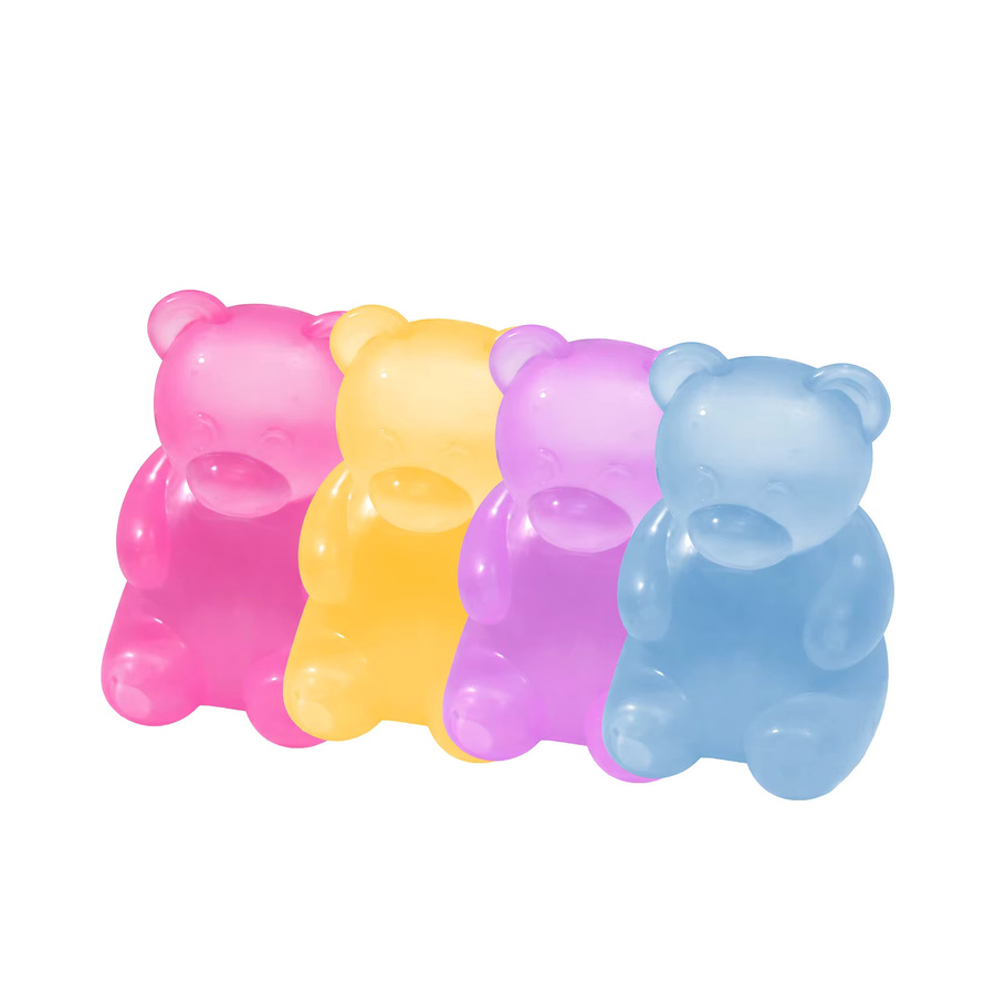 52TOYS Nee Doh Squishy Bär Spielzeug Blindbox, Silikon, Gelb, Bunt / Mehrfarbig - Bild 3