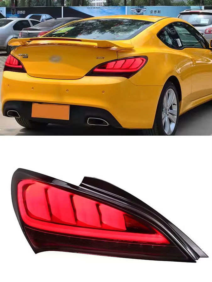 Rücklicht für Hyundai Genesis Coupe 2009-2013 in Rot mit Bremslicht, Rückfahrlicht und Blinker - Bild 3