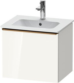 Duravit Waschtischunterschrank D-Neo, Wandmontage, Weiß glänzend, B/T/H: 51 x 40,2 x 44 cm - Bild 1