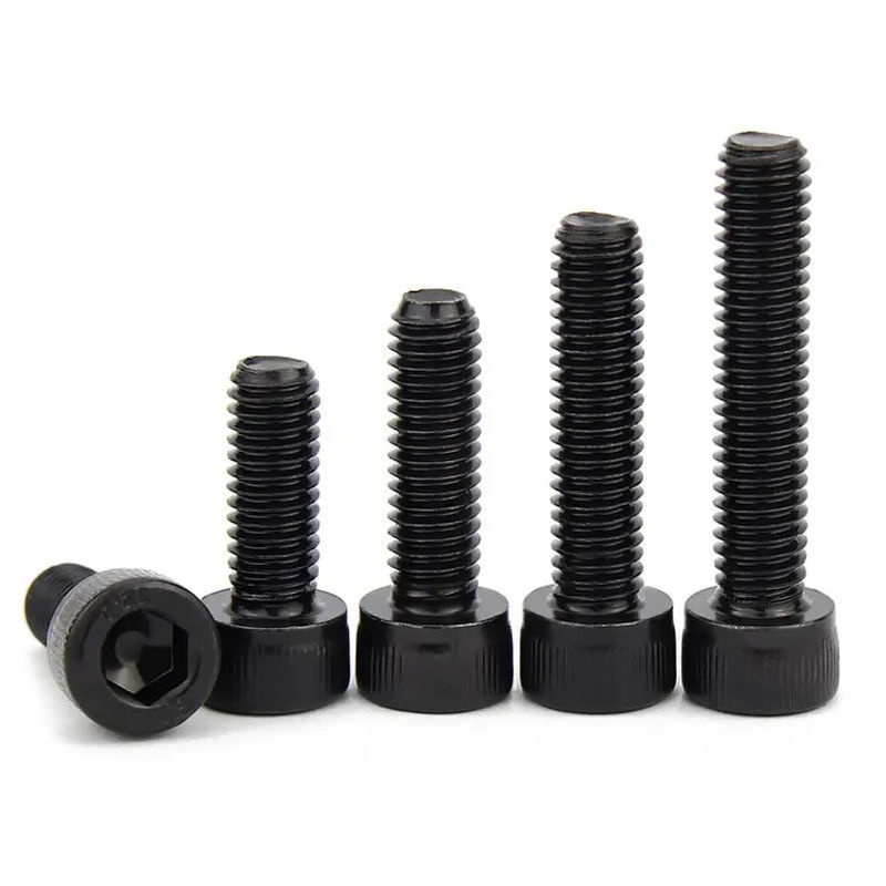 Binchi Outdoor Equipment Inbusschrauben aus Edelstahl in Schwarz, Länge: 12 mm - Bild 3