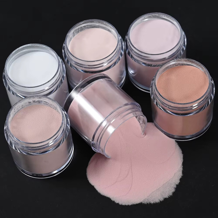MAFANAILS Acrylpulver Set, 6 Farben, Rosa, Klar, Weiß, Nude - Bild 3