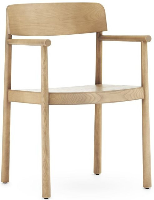 Normann Copenhagen Timb Armlehnstuhl in Braun - Bild 1