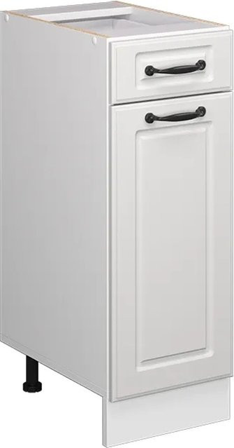 Vicco Küchenunterschrank R-Line Landhausstil Weiß mit Schublade und Tür Breite: 30 cm - Bild 2