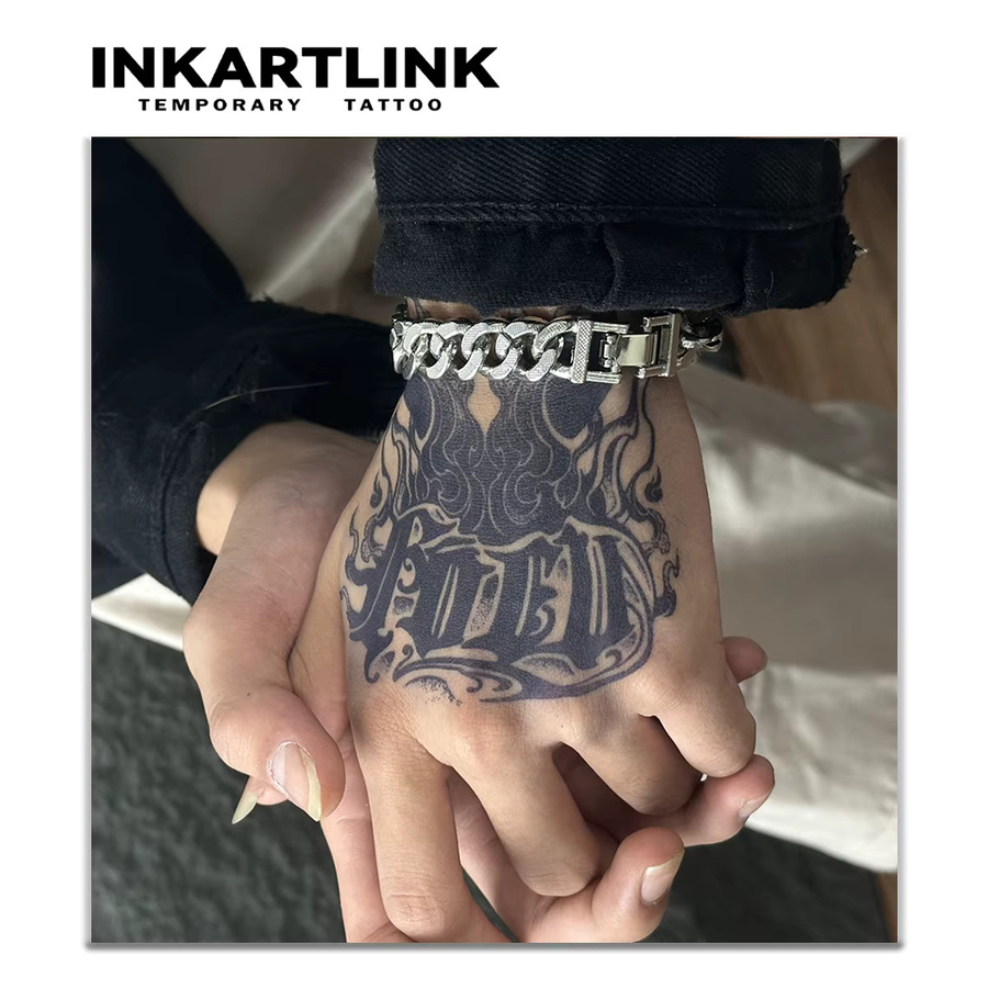 INKARTLINK Temporäre Tätowierung, wasserdicht, semi permanent - Bild 2