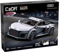 Jamara Audi R8 Coupé Sportwagen RC-Modell 1:14 grau - Bild 1