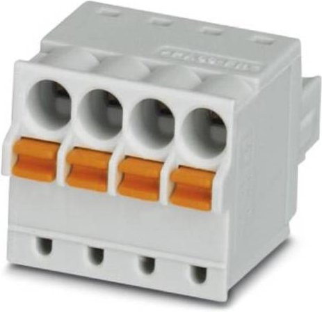 Phoenix Contact Buchsengehäuse-Kabel in Weiß mit 4 Polen und 3,5 mm Rastermaß, 50 Stück - Bild 1