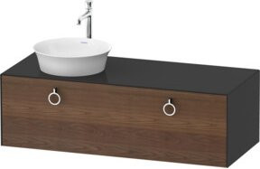 Duravit Waschtischunterschrank White Tulip in White, B/T: 130 x 55 cm - Bild 1