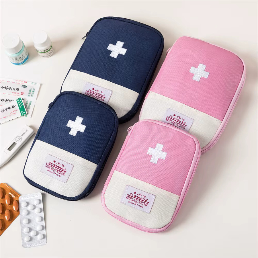 QHSPE Tragbare Erste-Hilfe-Tasche für Geschäftsreisen und den Außenbereich - Bild 3