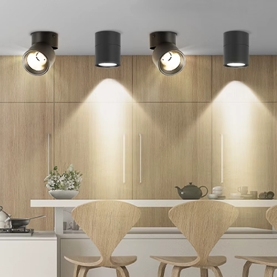 CHENBEN LED Deckenleuchte mit RGB Farbwechsel, moderne klappbare Spotlight-Deckenlampe für Wohnzimmer, Küche und Schlafzimmer - Bild 6