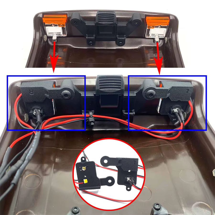 Axspeed LED-Scheinwerfer vorne und hinten, Zubehör, 1:18 - Bild 4