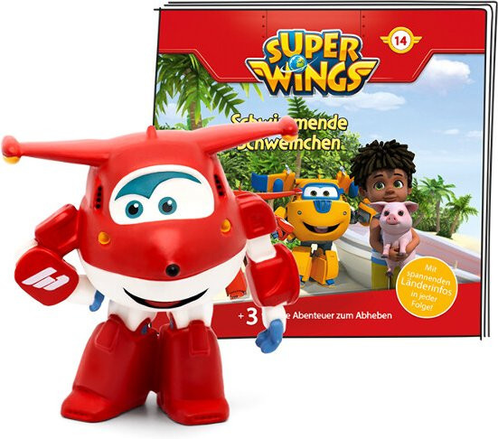 tonies Super Wings Schwimmende Schweinchen Hörfigur ab 36 Monaten - Bild 1