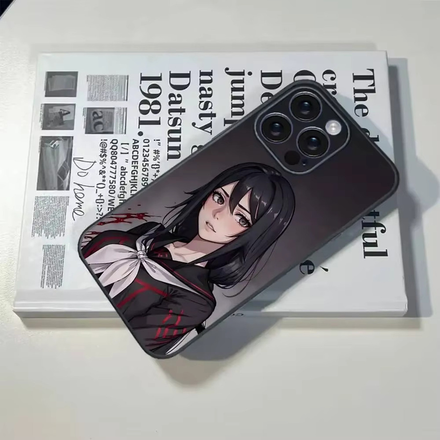 Yandere Simulator Handyhülle mit starker magnetischer Anziehung für iPhone 12 13 14 15 16 Pro Max mini Plus - Bild 2