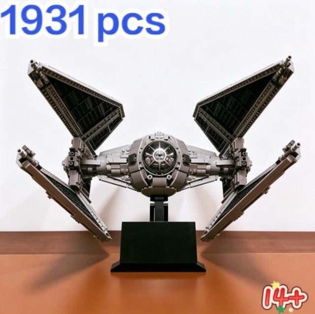 Hot Toys Star Wars Interceptor Starfighter, Modellbausatz, 1.931 Teile, ab 14 Jahren - Bild 1