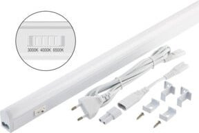 EVN LED-Unterbauleuchte L14425W in Weiß, anschließbare Küchenleuchte für Möbel - Bild 1