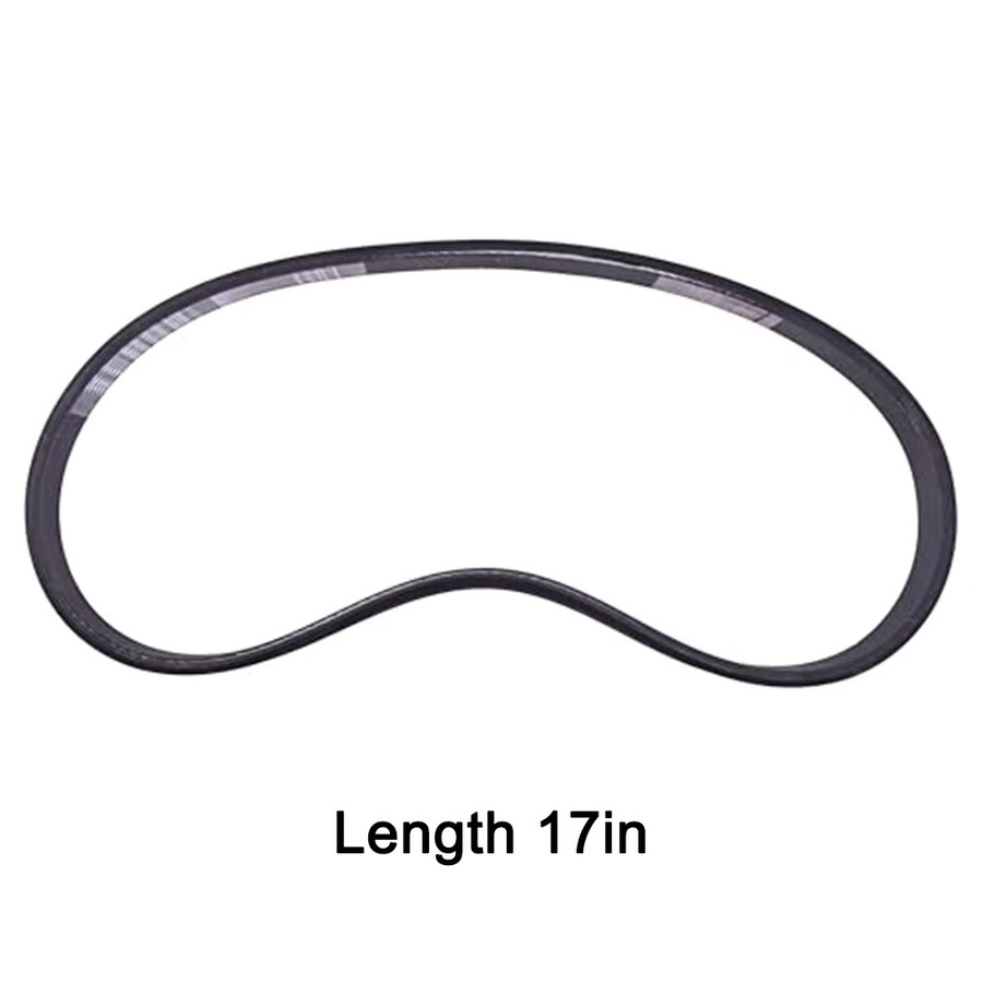 DAZZLEEX EPDM-Polyester Laufbandgürtel 17 Zoll in Schwarz für kommerzielle 2950 Ersatzteile - Bild 2