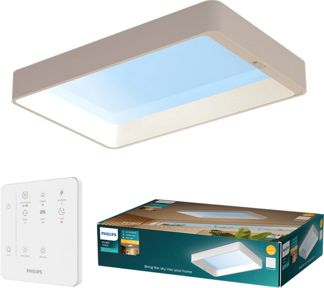 Philips Skylight VitaUp Tageslichtlampe in Weiß mit Fernbedienung - Bild 1