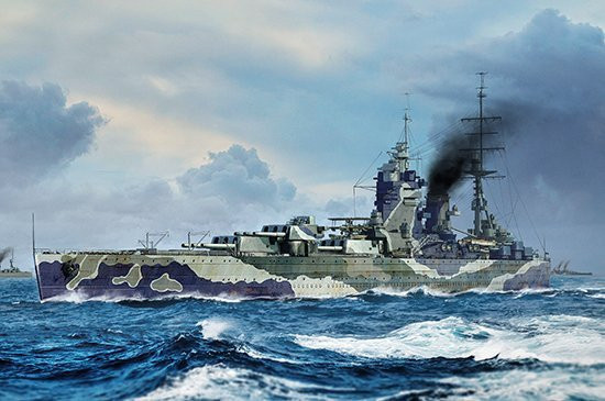 Trumpeter HMS Rodney, Fahrzeuge - Bild 1