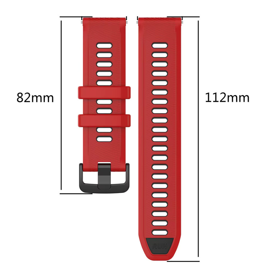 Zeblaze Uhrenarmband Silikon, 22 mm, Unisex - Bild 3