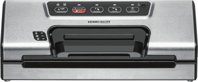 Rommelsbacher Vakuumierer VAC 385 in Edelstahl und Schwarz - Bild 1
