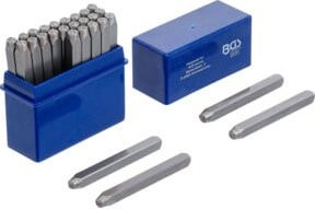 BGS Einschlagbuchstaben aus Stahl 3 mm - Bild 1
