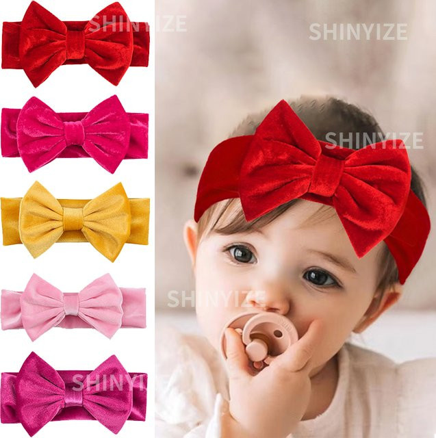 shinyize Baby-Haarband, Samt, Mädchen - Bild 1