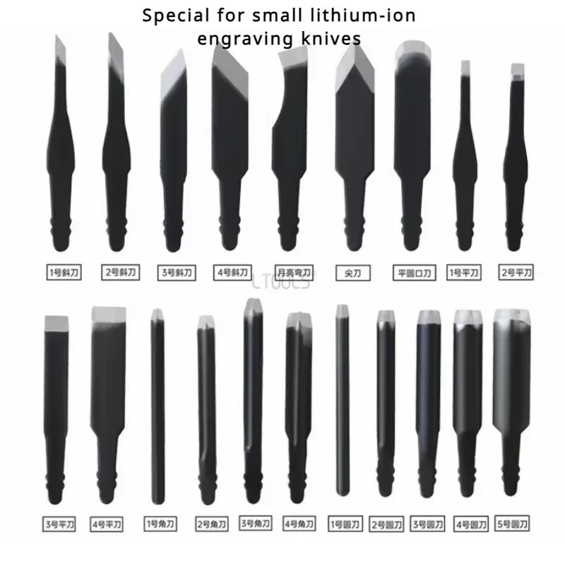 LTOOLS Schnitzmesser-Klingen für elektrische Schnitzmaschinen und Zimmerei-Werkzeuge - Bild 6