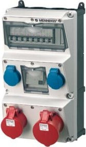 Mennekes AMAXX Steckdosen-Kombination IP44 in Multicolor - Bild 1