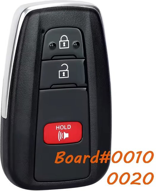 DIYKEY Intelligenter Fernbedienungsschlüssel für Toyota C-HR 2018-2021, Modell MOZBR1ET 89904-F4020, 314,3MHz - Bild 1