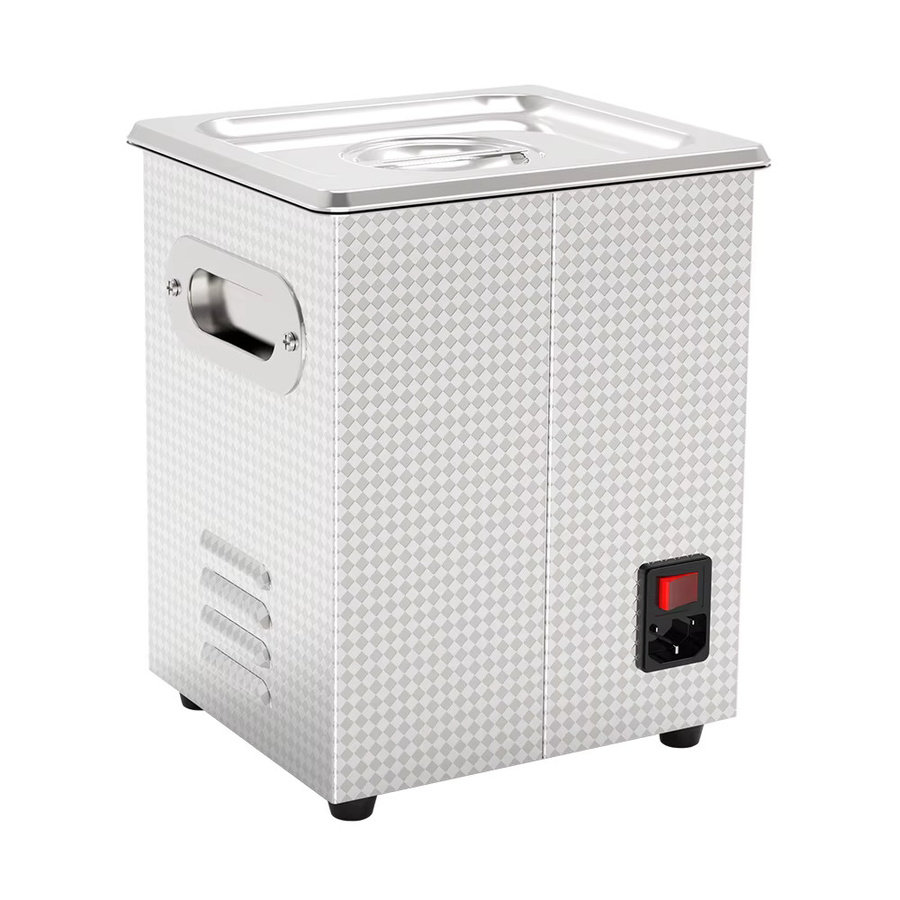 Granbo Ultraschallreiniger in Silber mit 2L Volumen, digitalem Timer, Entgasung und Heizfunktion, 40 kHz, aus Edelstahl für Dental-, Optik- und Schmuckteile - Bild 2