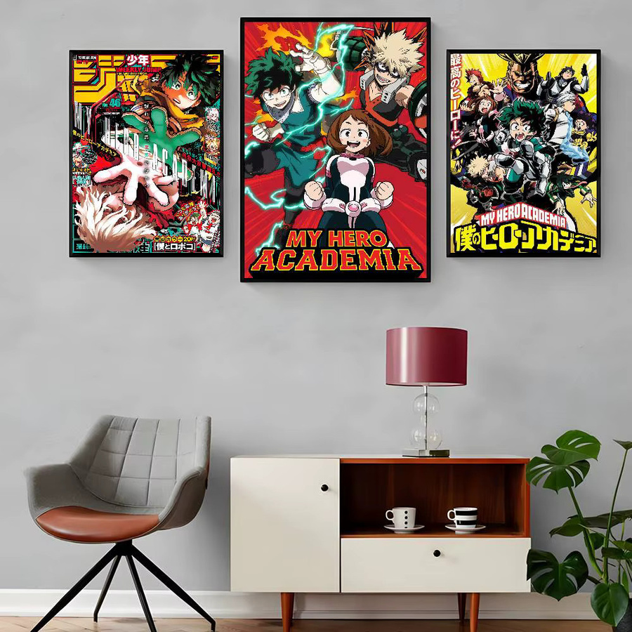 Kayou Anime Poster Midoriya Izuku My Hero Academia Wandkunst für dein Wohnzimmer oder Arbeitszimmer - Bild 3