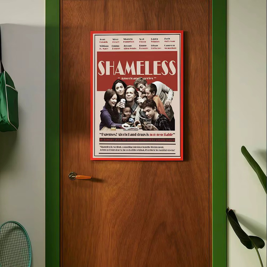 Shameless Anime Poster Retro Wandkunst für deine Zimmerdekoration in HD Qualität - Bild 4
