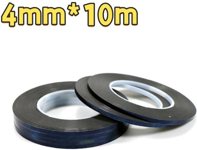 Wolf Reparatur-Klebeband für rahmenlose TV-Bildschirme, doppelseitiges LCD LED Matrix Display Panel Befestigungsband, Schwarz, Breite: 4 mm, Länge: 10 m - Bild 1