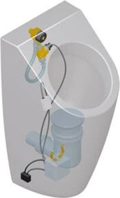 Villeroy & Boch proDetect 2 elektronische Urinalspülung mit Radarsteuerung in Weiß - Bild 1