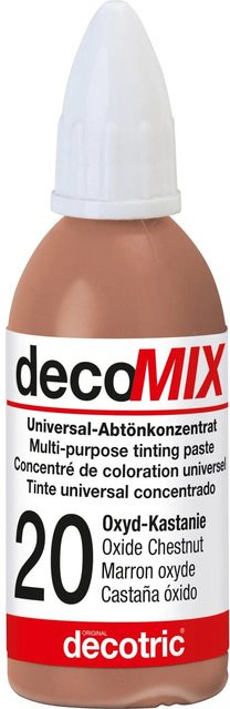 Decomix Universal-Abtönkonzentrat Oxyd-Kastanie von Decotric, Braun, 20 ml - Bild 1