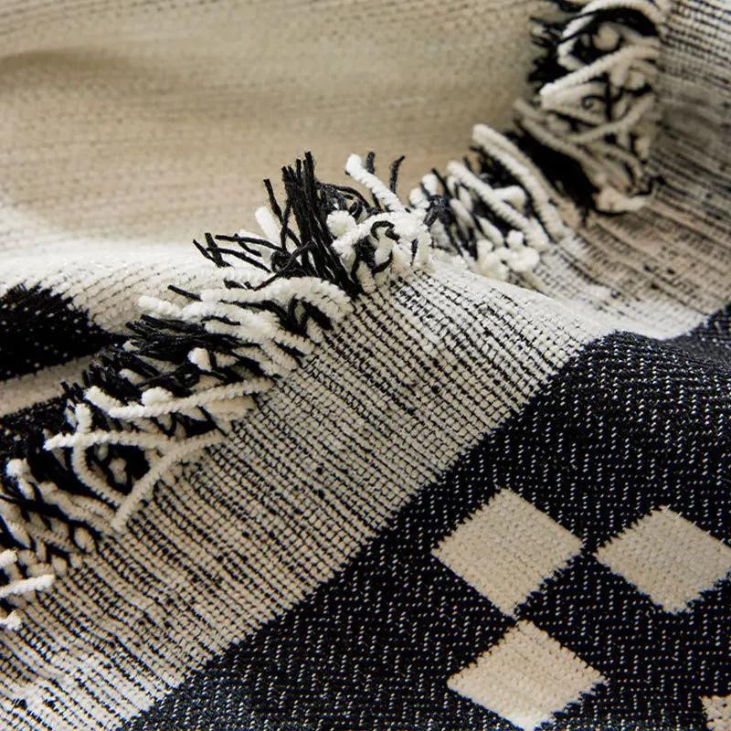 Bohemian Chenille Sofabezug Your Warm Home als universelle Couchdecke, B/B: 180 x 130 cm - Bild 3