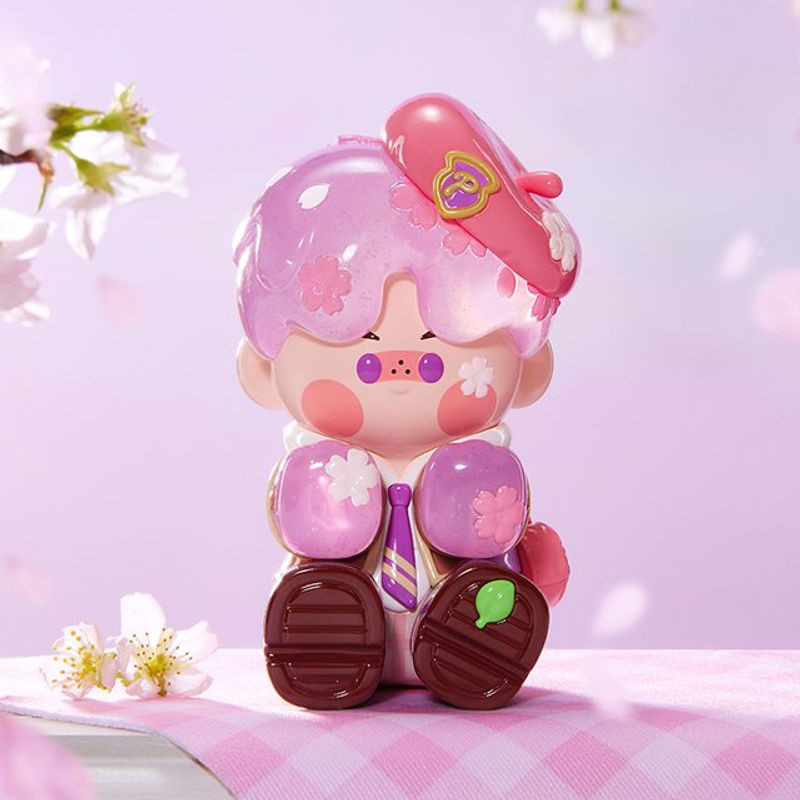 POP MART PINO JELLY Cherry Blossom Academy Figur in Rosa - Bild 1